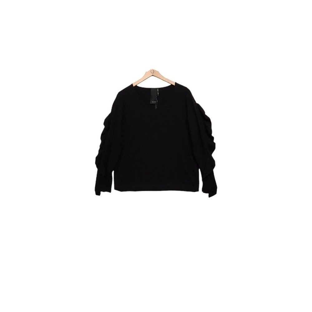 Elegant Black Women's Top